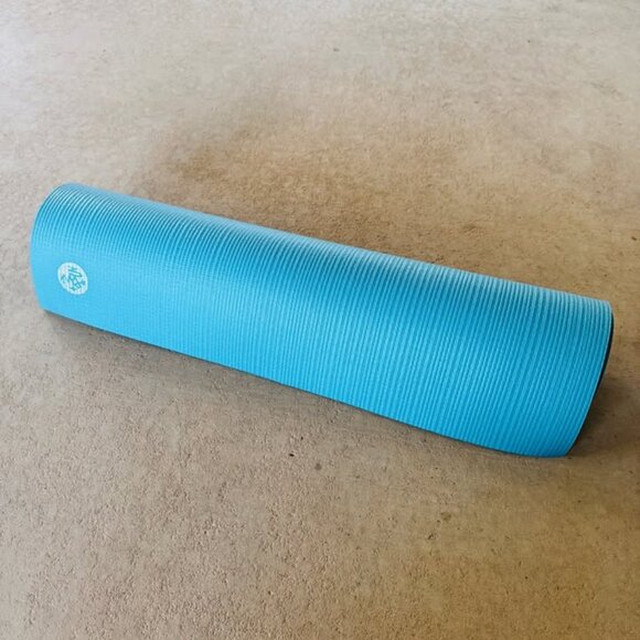 Manduka PROlite Yoga Mat 4.7mm Aqua Turquoise Blue Standard 71" (180cm) - Picture 1 of 1